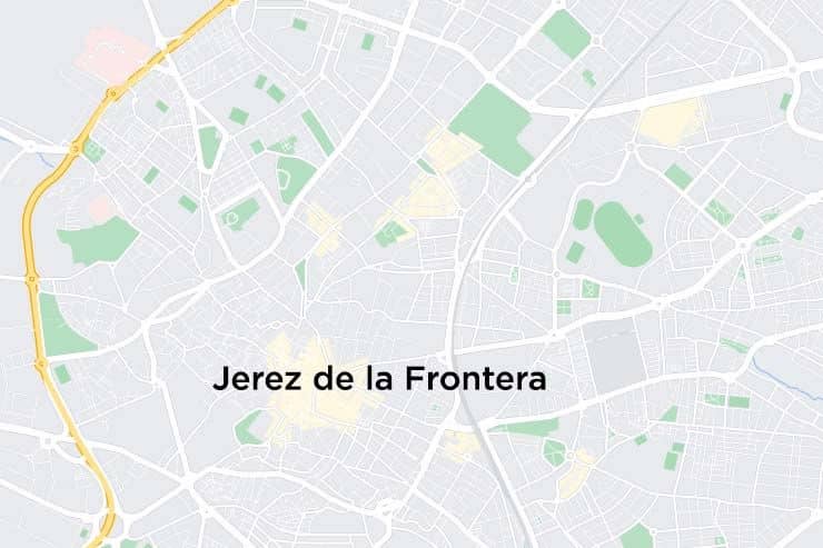 cercados en jerez de la frontera - mapa